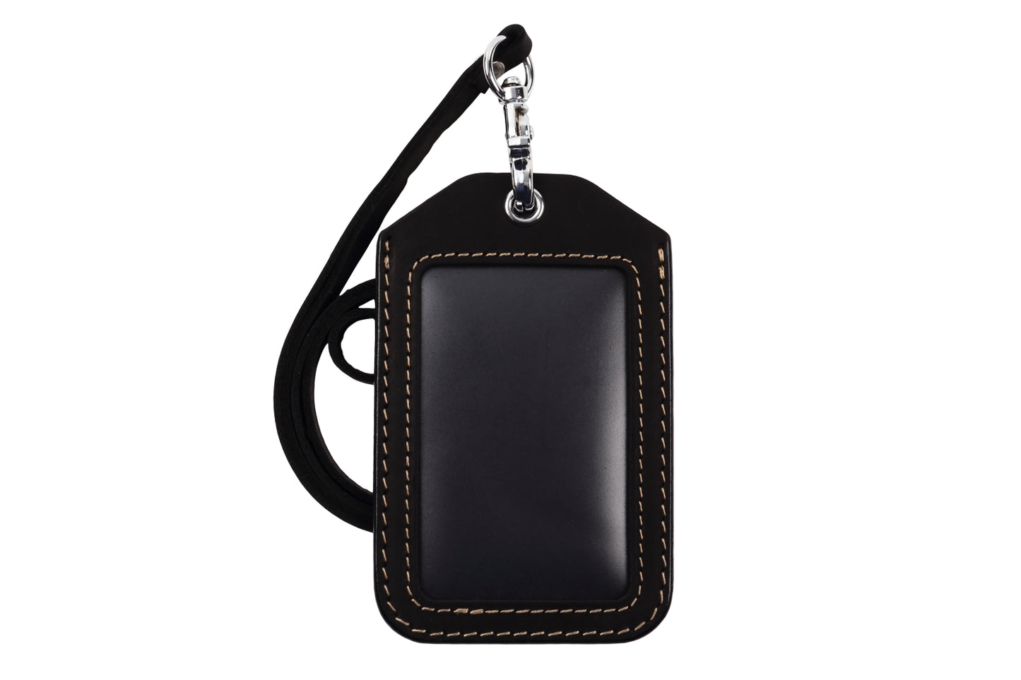 亀登鞄製作所 IDカードホルダー ブラック